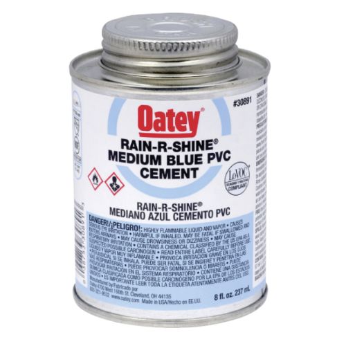 RAIN-R-SHINE MEDIUM BLUE PVC CEMENT