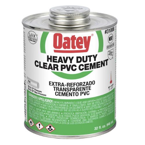 HEAVY DUTY CLEAR PVC CEMENT
