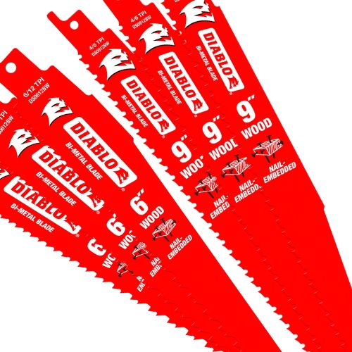 RECIPROCATING SAW BLADES FOR WOOD