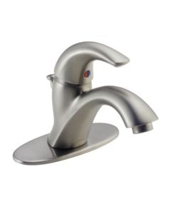 DELTA SINGLE HANDLE FAUCET STAINLESS