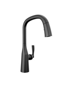 DELTA STRYKE® PULL DOWN FAUCET MATTE BLACK